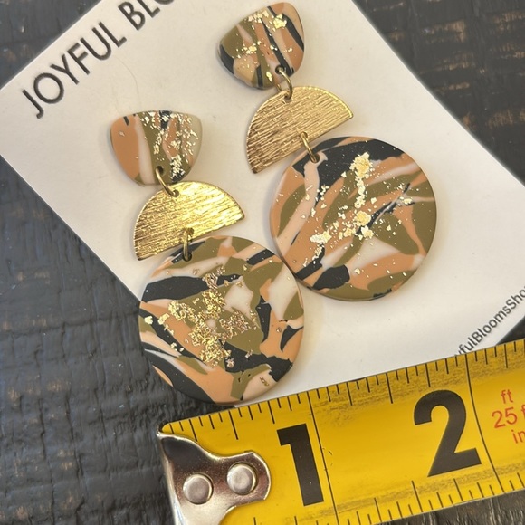 🎈4 LISTINGS FOR $20! Clay Earrings | Round earrings | drop earrings - Picture 8 of 8